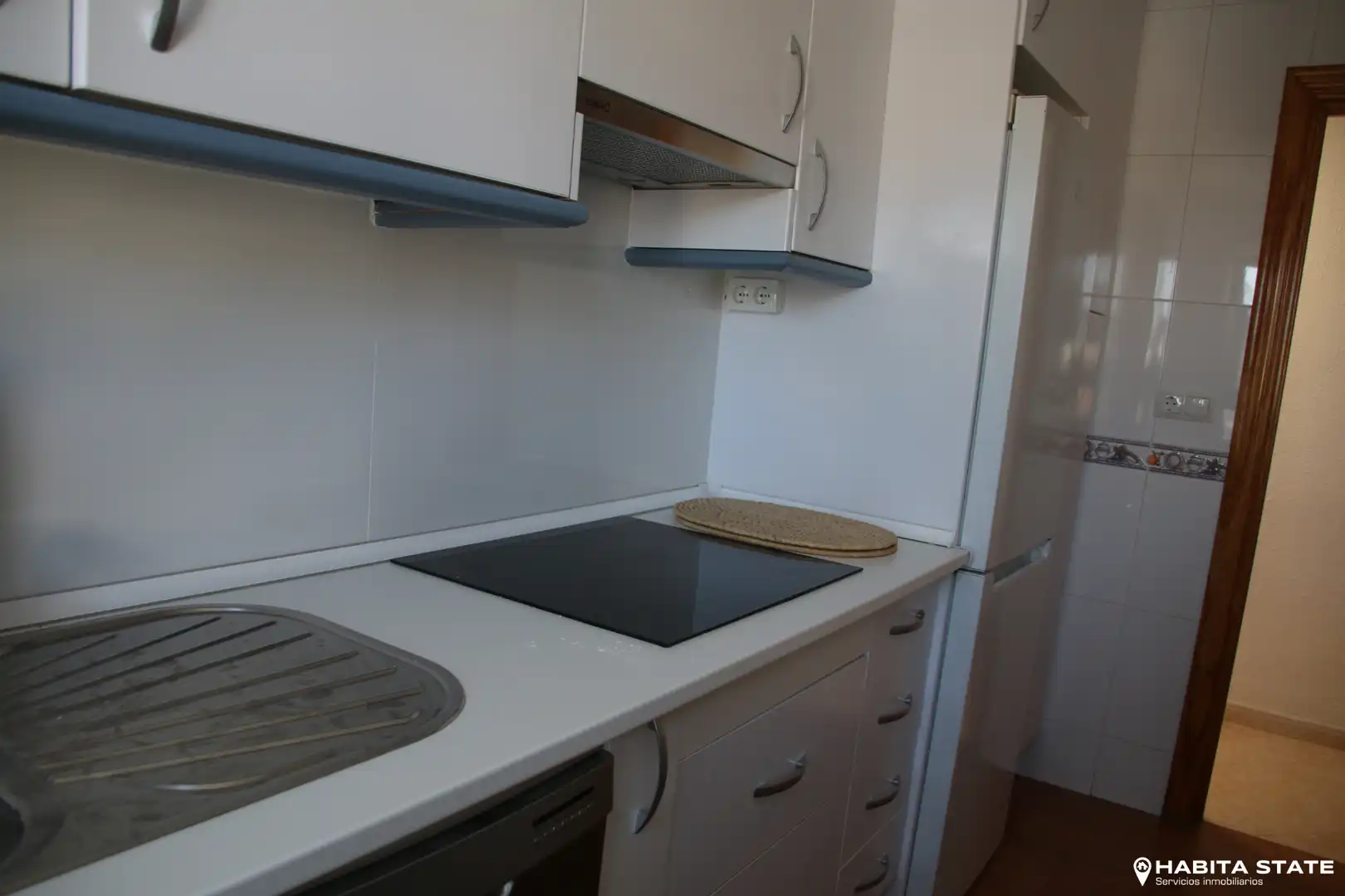 Kitchen of Flat for rent in Almería  with Air Conditioner, Terrace and Furnished