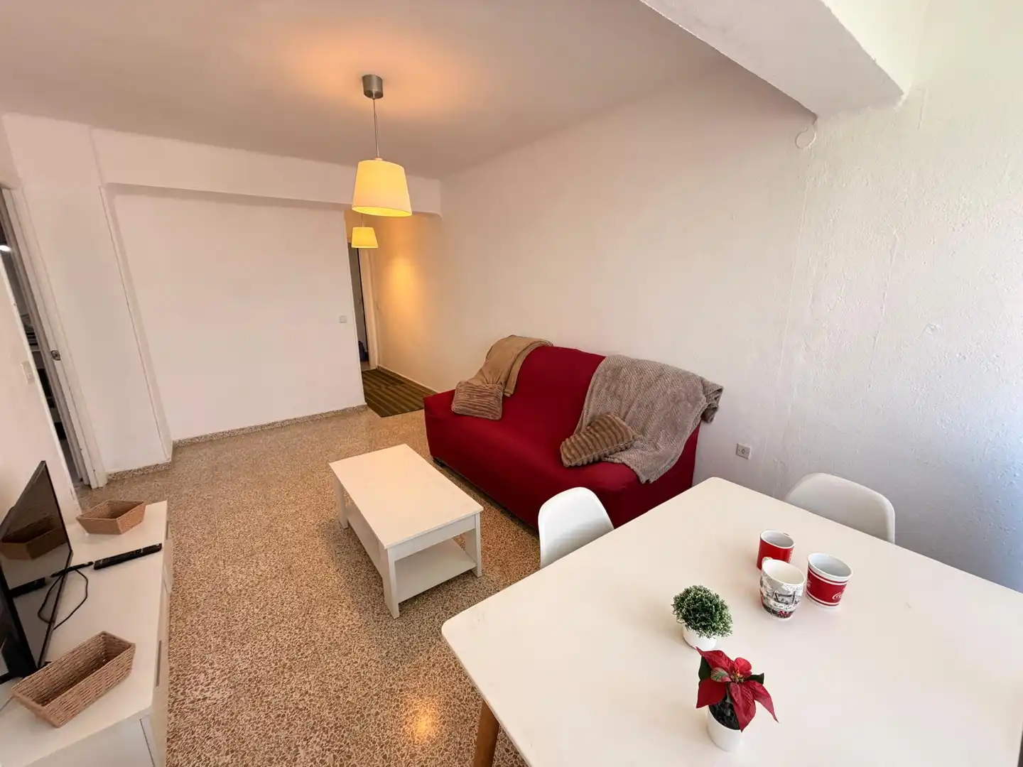 Living room of Flat for rent in Bailén - Miraflores