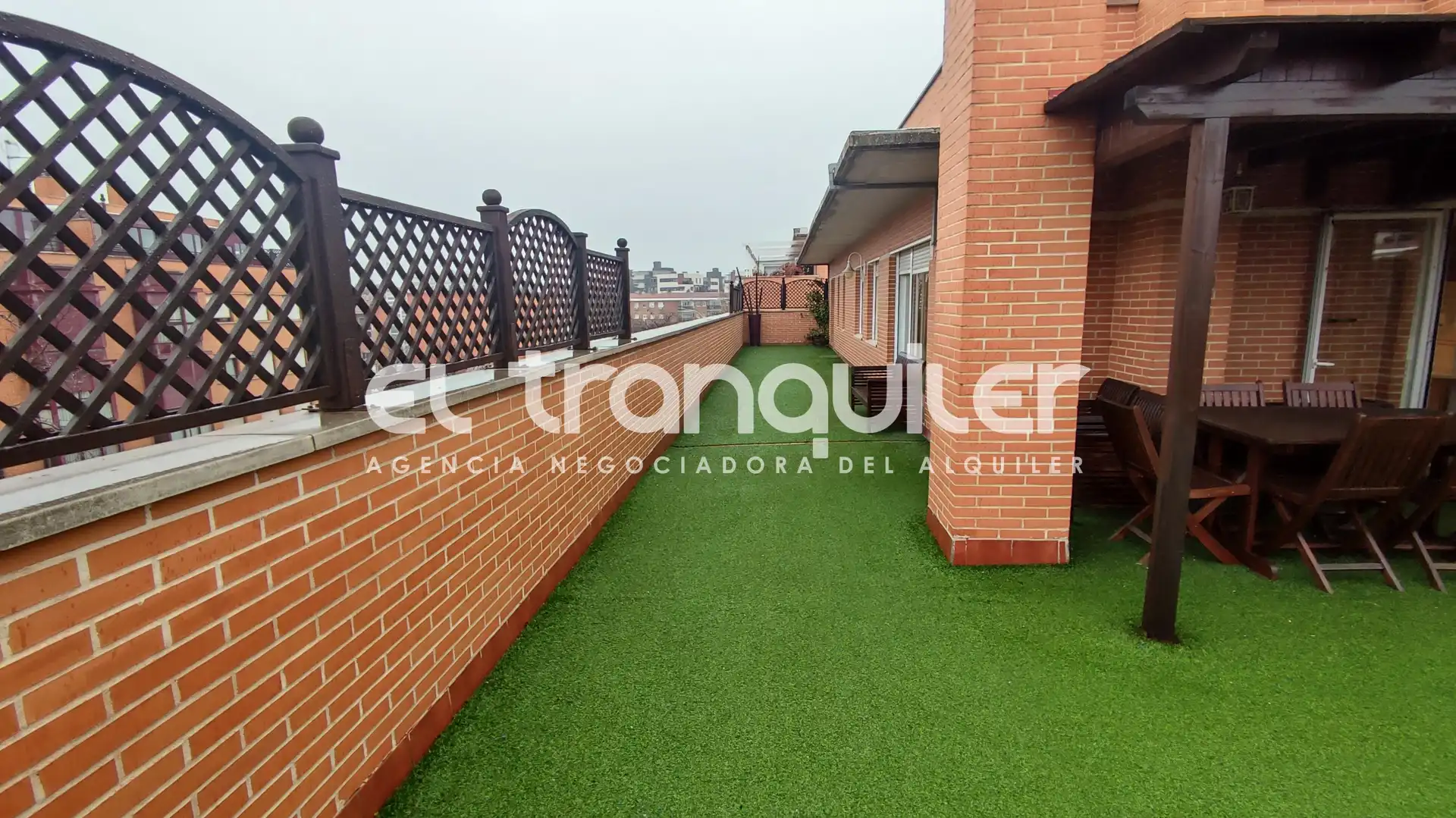 Terrassa de Àtic de lloguer en Madrid amb Aire condicionat, Parquet i Terrassa