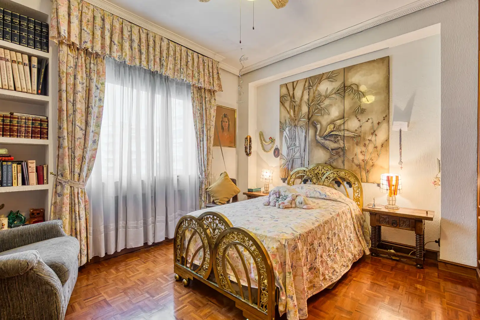 Bedroom of Flat for sale in Madrid  with Heating and Storage room