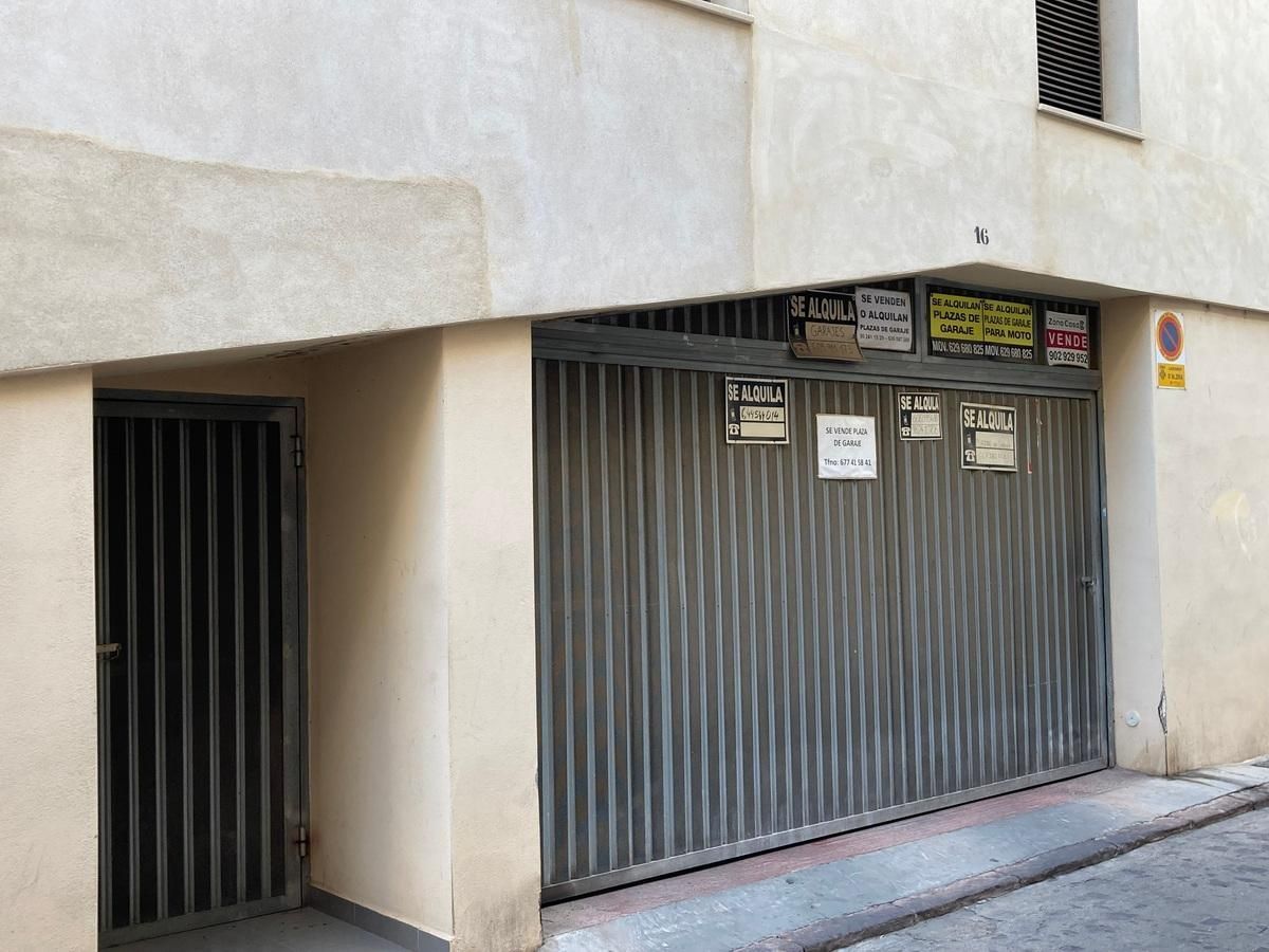Vista exterior de Garaje en venta en Alzira
