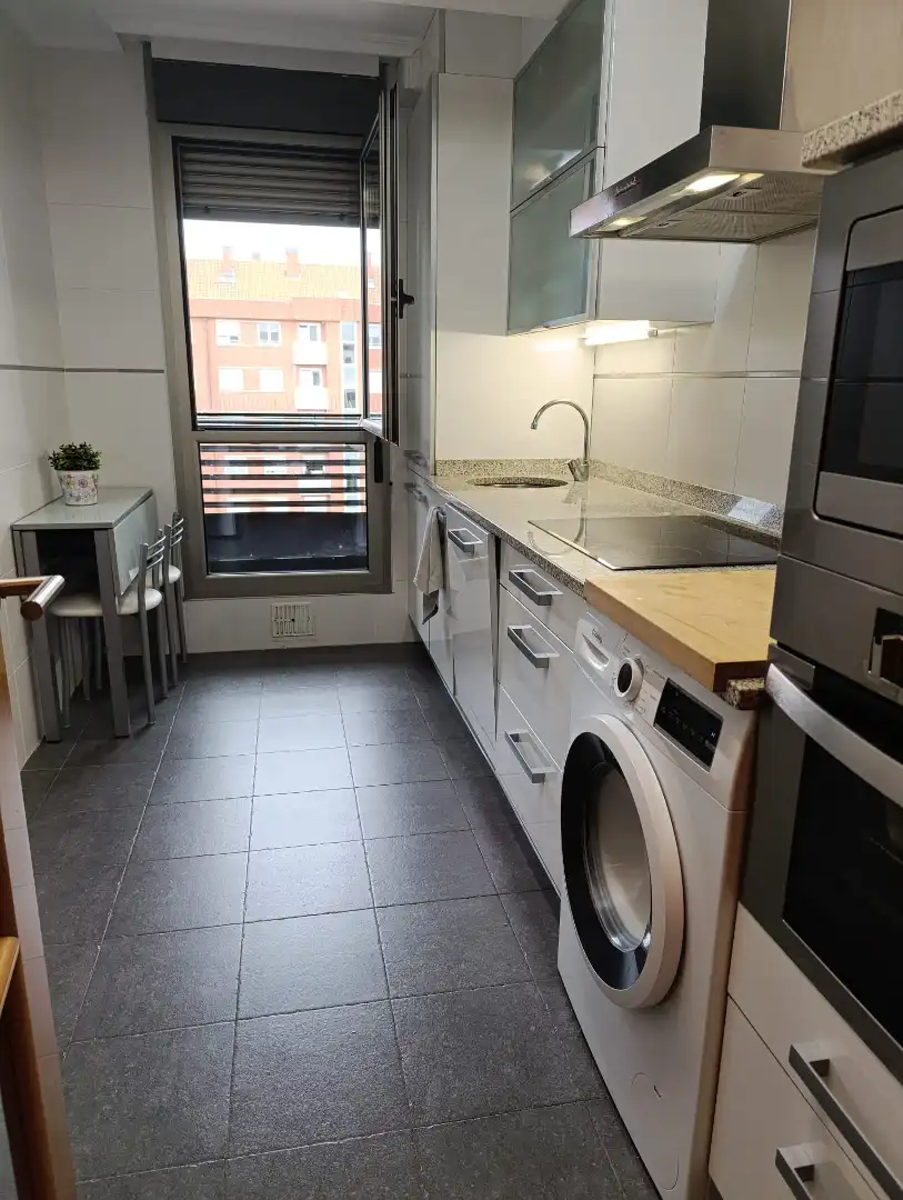 Kitchen of Flat for rent in Santander  with Heating, Storage room and Furnished