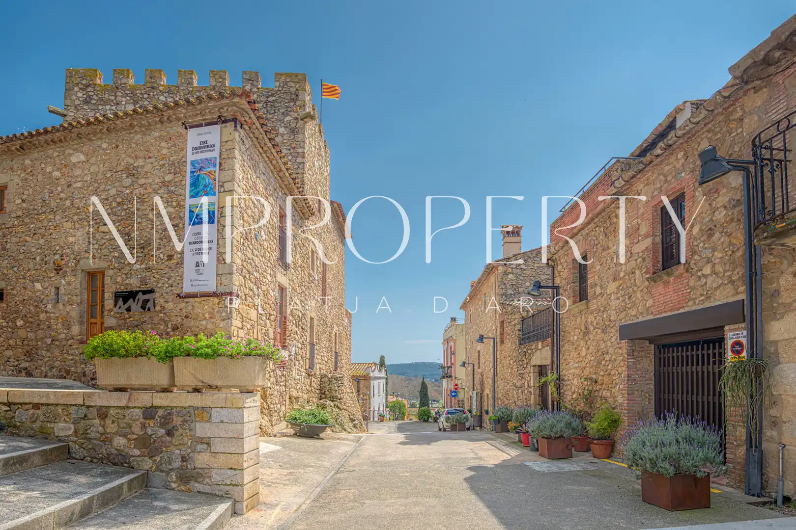 Vista exterior de Finca rústica de alquiler en Castell d'Aro, Platja d'Aro i s'Agaró con Jardín privado, Terraza y Amueblado