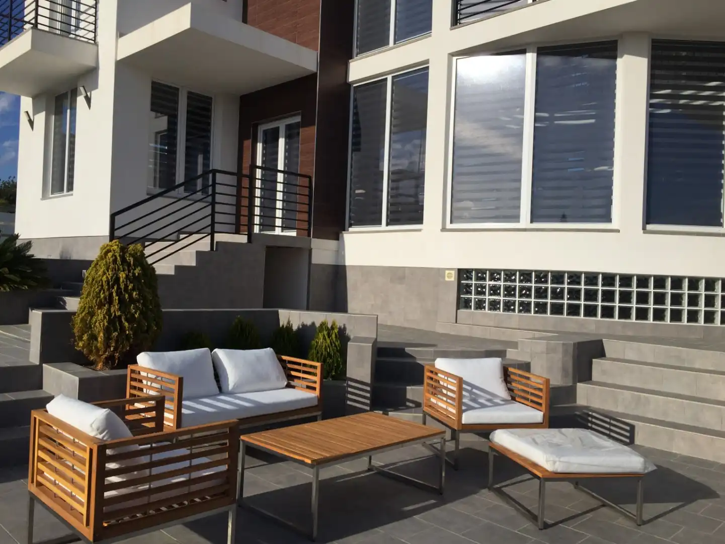 Terraza de Casa o chalet en venta en L'Alfàs del Pi con Aire acondicionado, Calefacción y Jardín privado