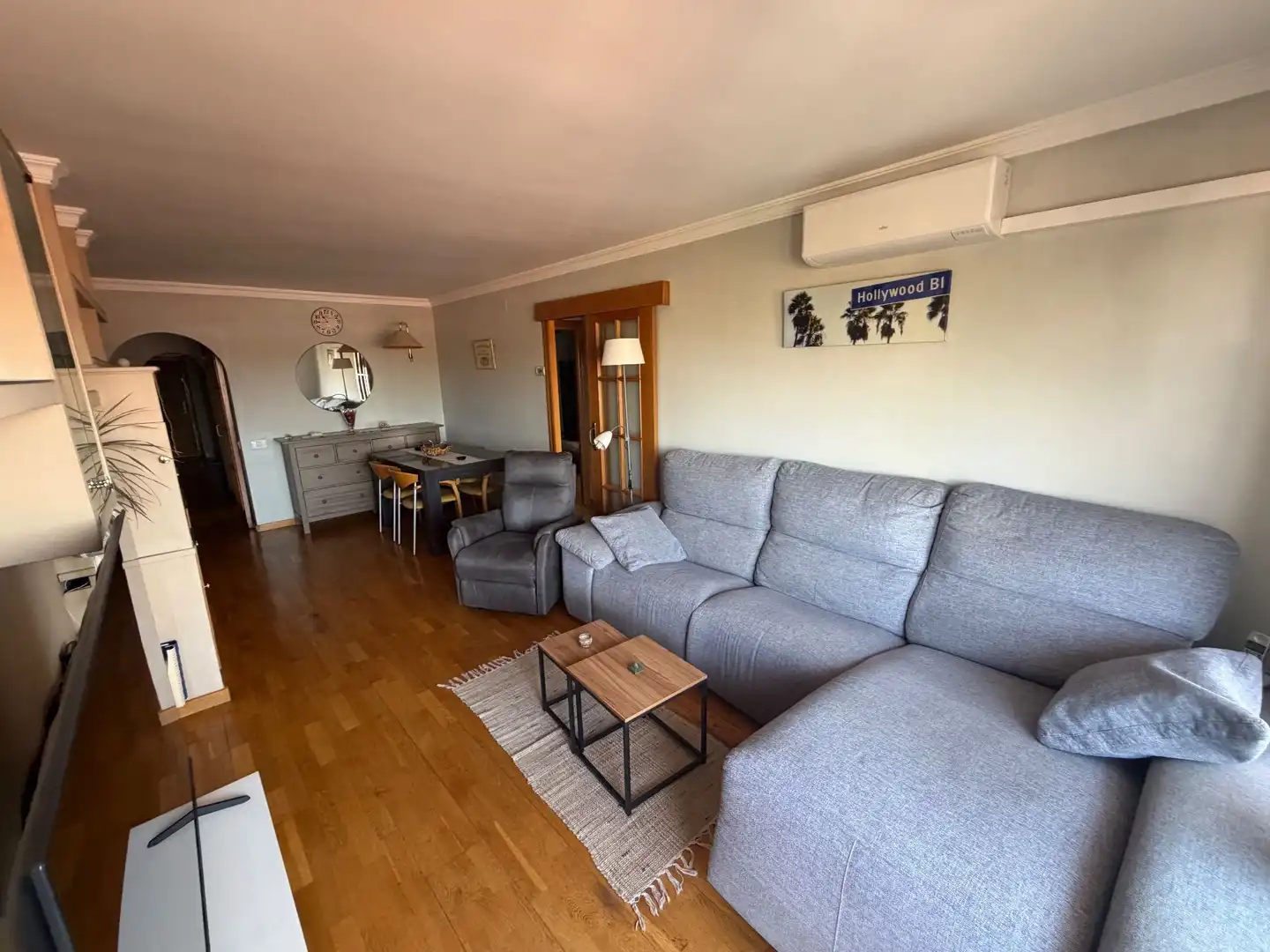 Living room of Flat for sale in Esparreguera  with Air Conditioner, Heating and Terrace
