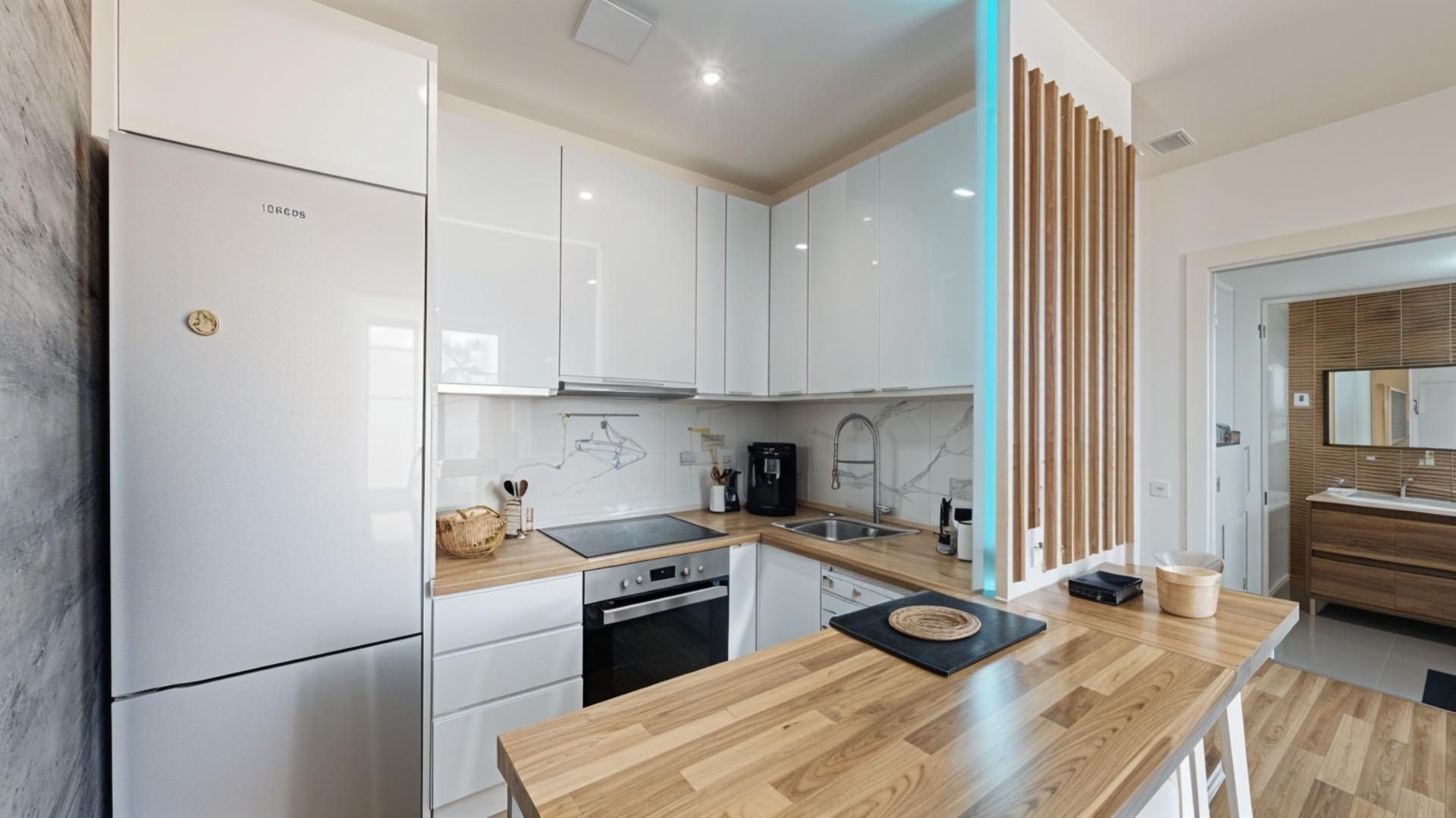 Kitchen of Flat for sale in San Sebastián de los Reyes  with Air Conditioner, Heating and Terrace
