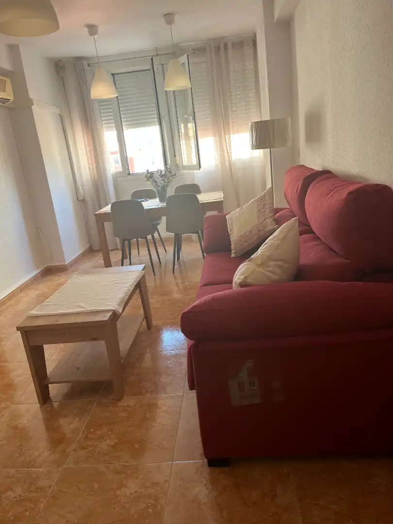 Sala de estar de Piso de alquiler en Málaga con Aire acondicionado y Amueblado