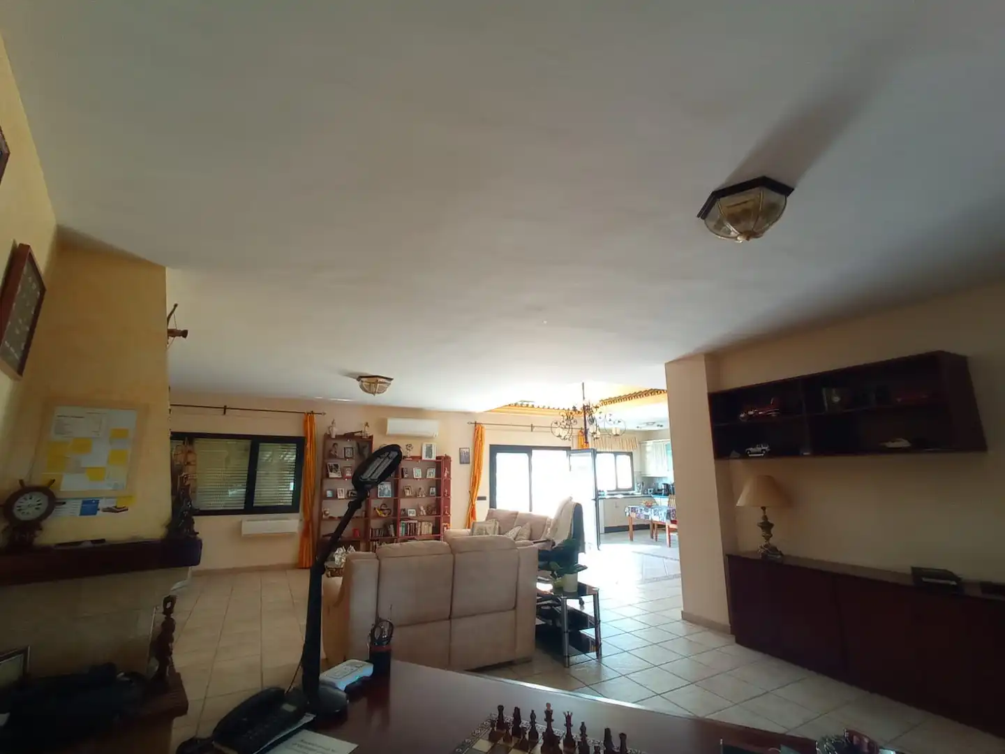 Sala de estar de Casa o chalet de alquiler en Fuengirola con Aire acondicionado, Calefacción y Jardín privado