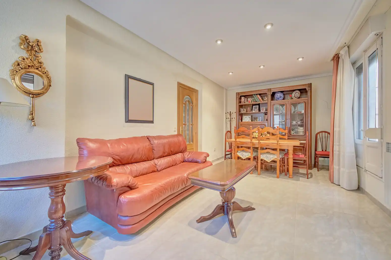 Sala de estar de Casa o chalet en venta en Falces con Calefacción, Parquet y Terraza