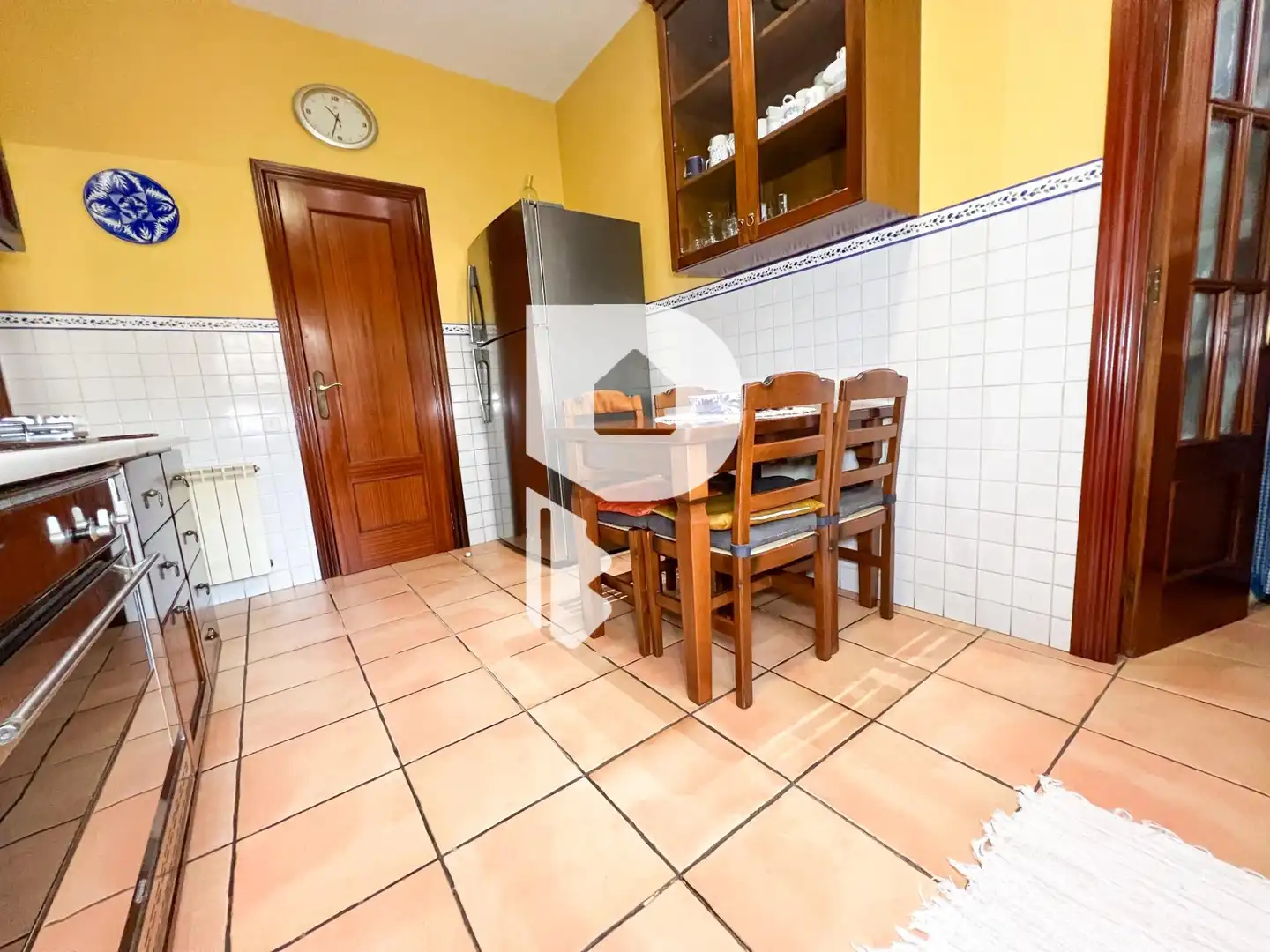 Cuina de Casa o xalet en venda en Vallirana amb Calefacció, Jardí privat i Terrassa
