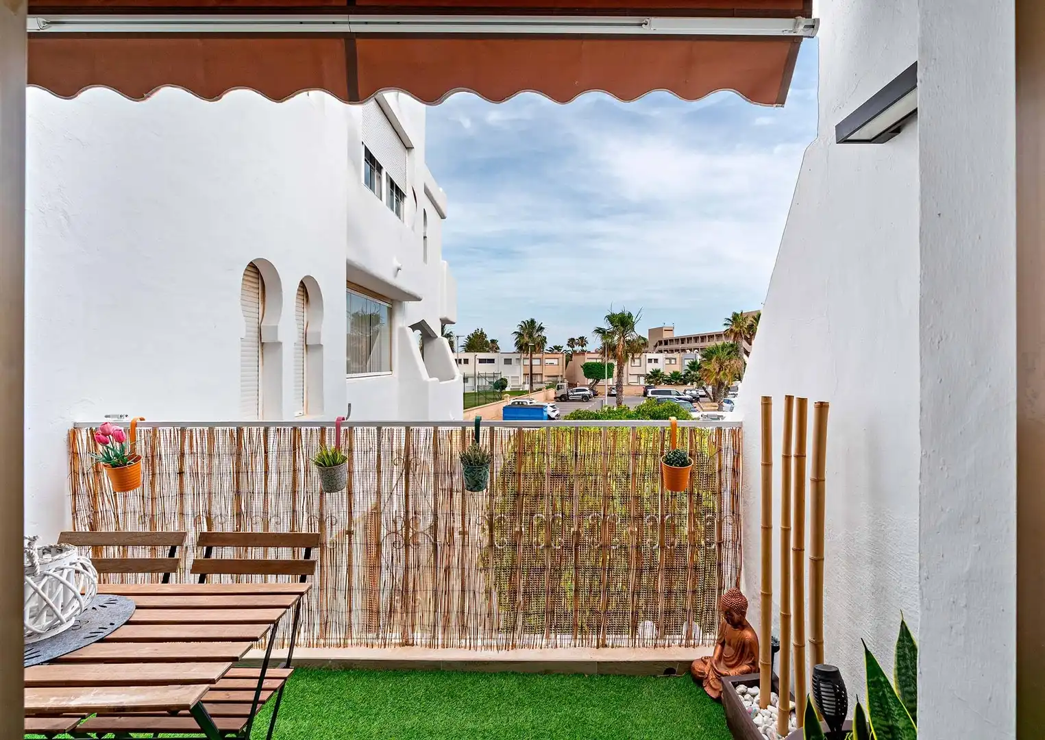 Terraza de Piso en venta en Roquetas de Mar con Aire acondicionado, Jardín privado y Terraza