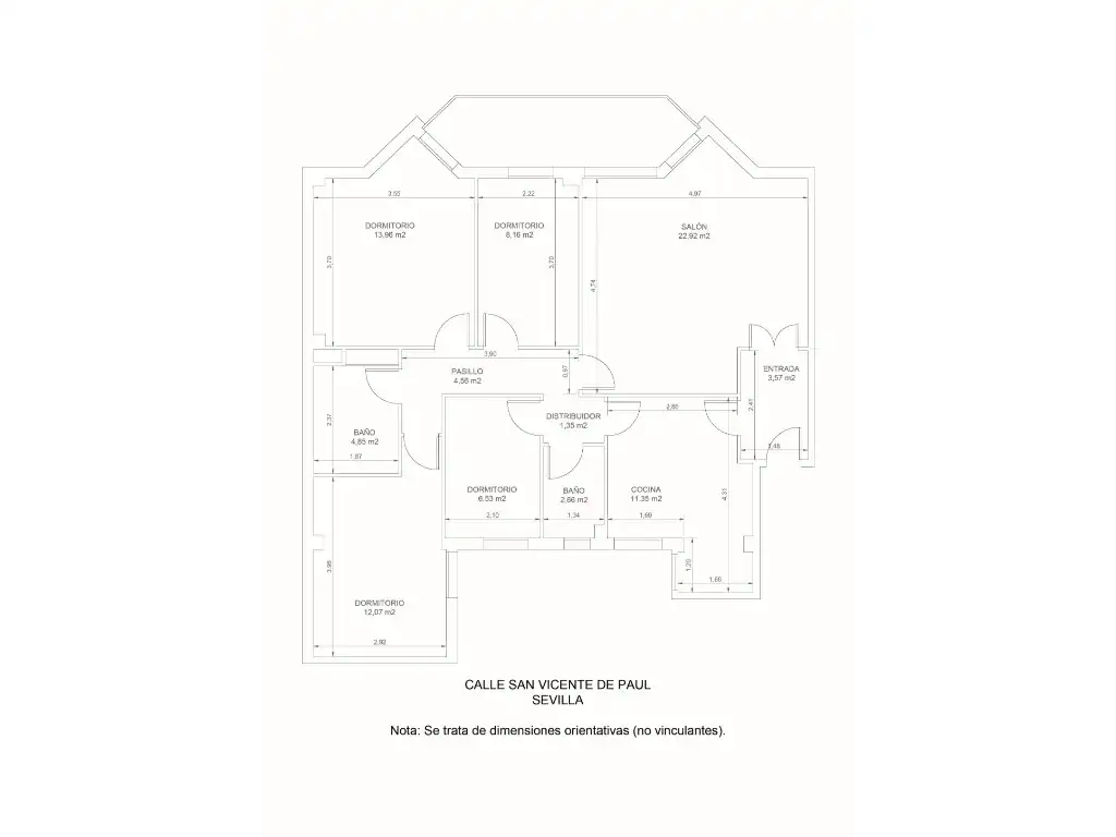 Piso con terraza en venta en Calle San Vicente De Paul, imagen 40