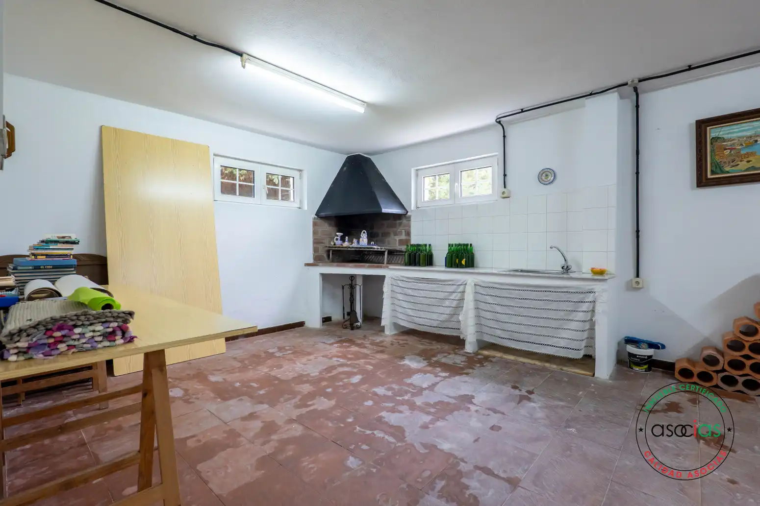 Cuina de Casa o xalet en venda en Navia amb Calefacció i Terrassa