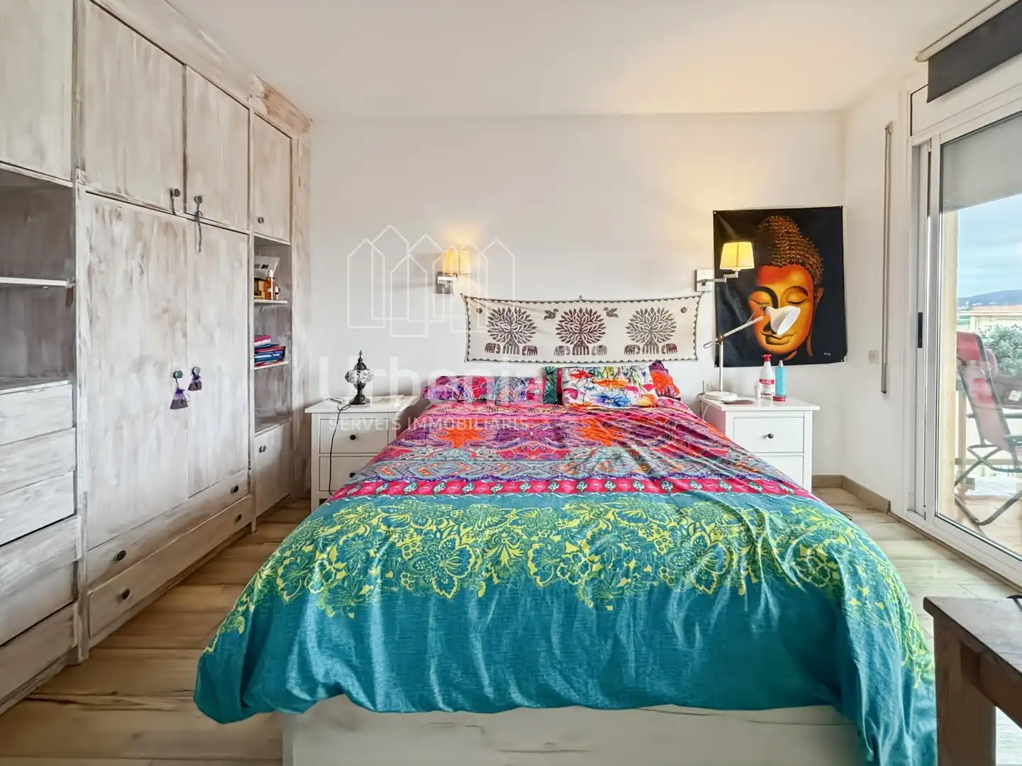 Schlafzimmer von Wohnung zum Verkauf in Blanes mit Terrasse, Schwimmbad und Möbliert