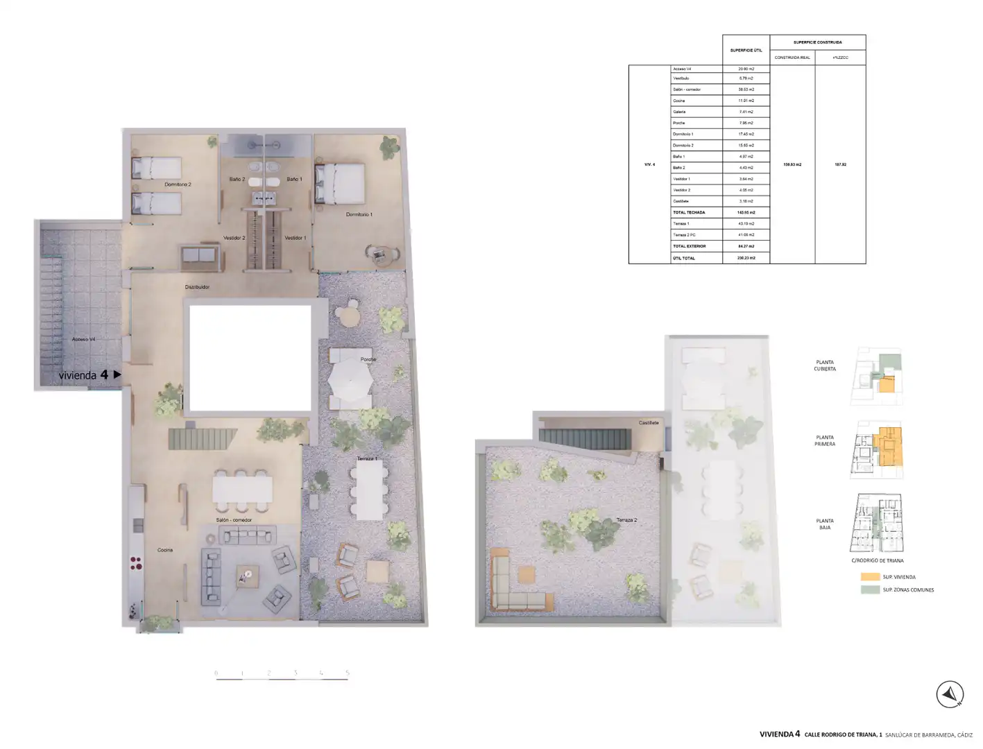 Wohnung zum Verkauf in Calle Rodrigo de Triana, 1, Centro - Calzada - Cabo Noval