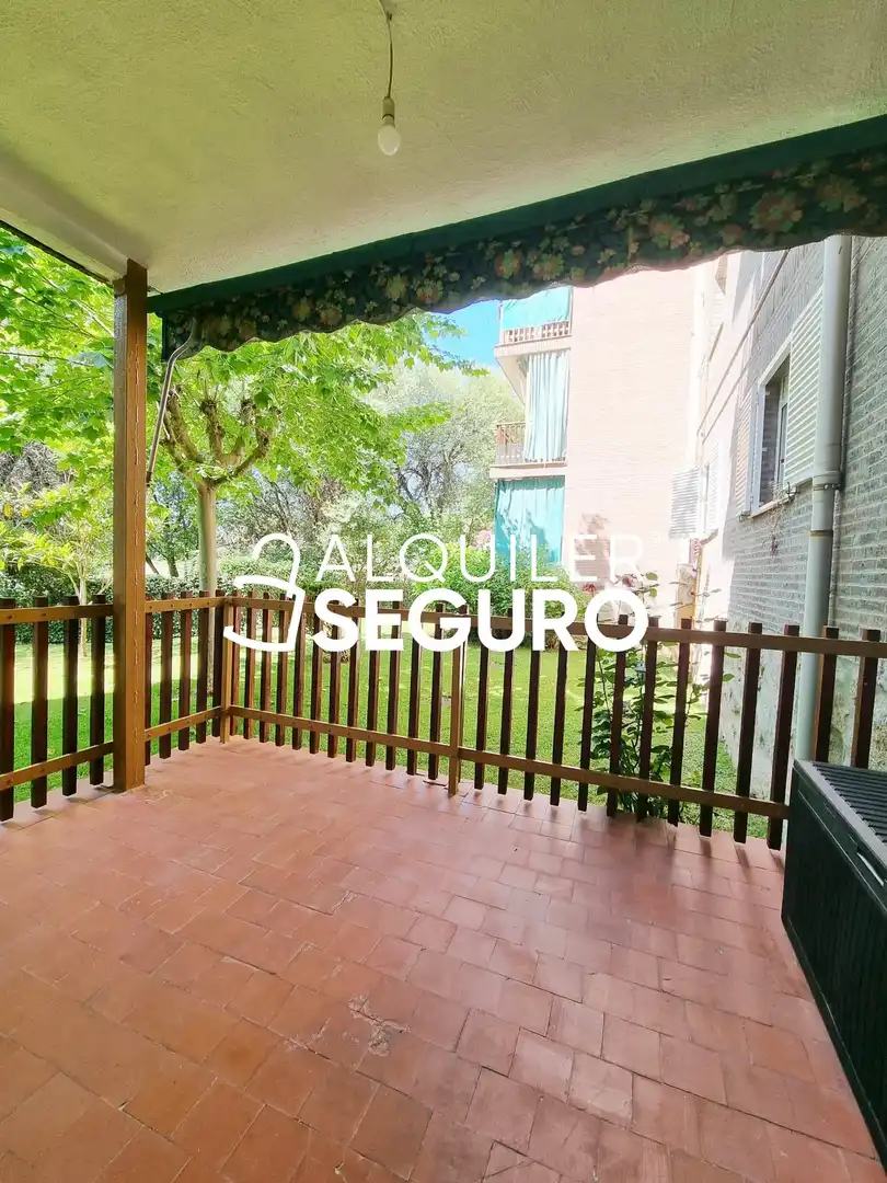 Garten von Wohnung zur Miete in Guadarrama mit Heizung, Terrasse und Schwimmbad