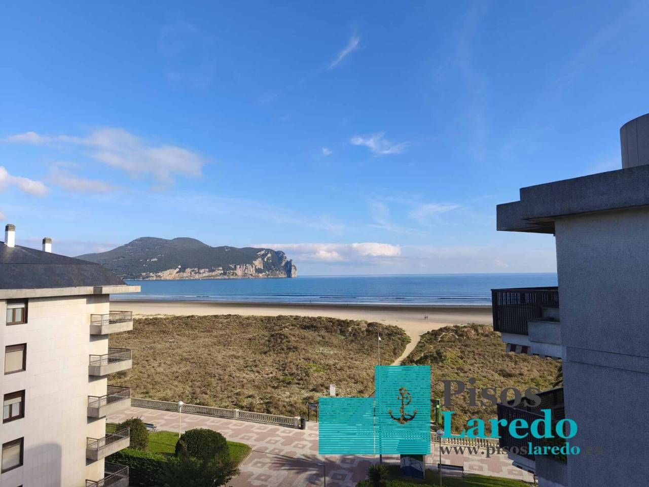 Exterior view of Flat for sale in Laredo  with Heating, Parquet flooring and Terrace