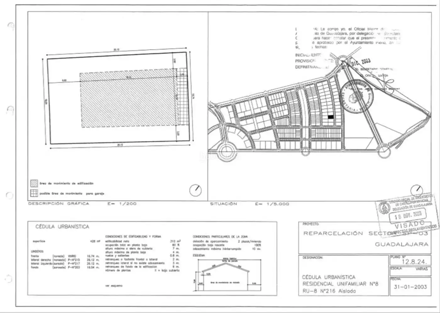 Wohnbaugrundstück zum Verkauf in Calle las Hadas 5