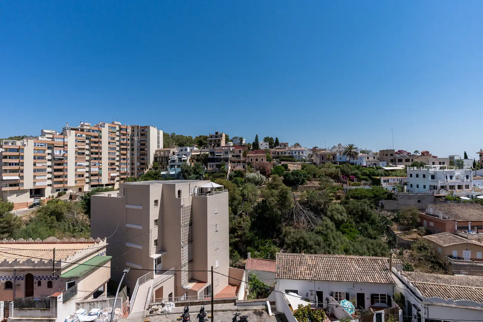 Vista exterior de Apartamento en venta en  Palma de Mallorca con Calefacción y Terraza