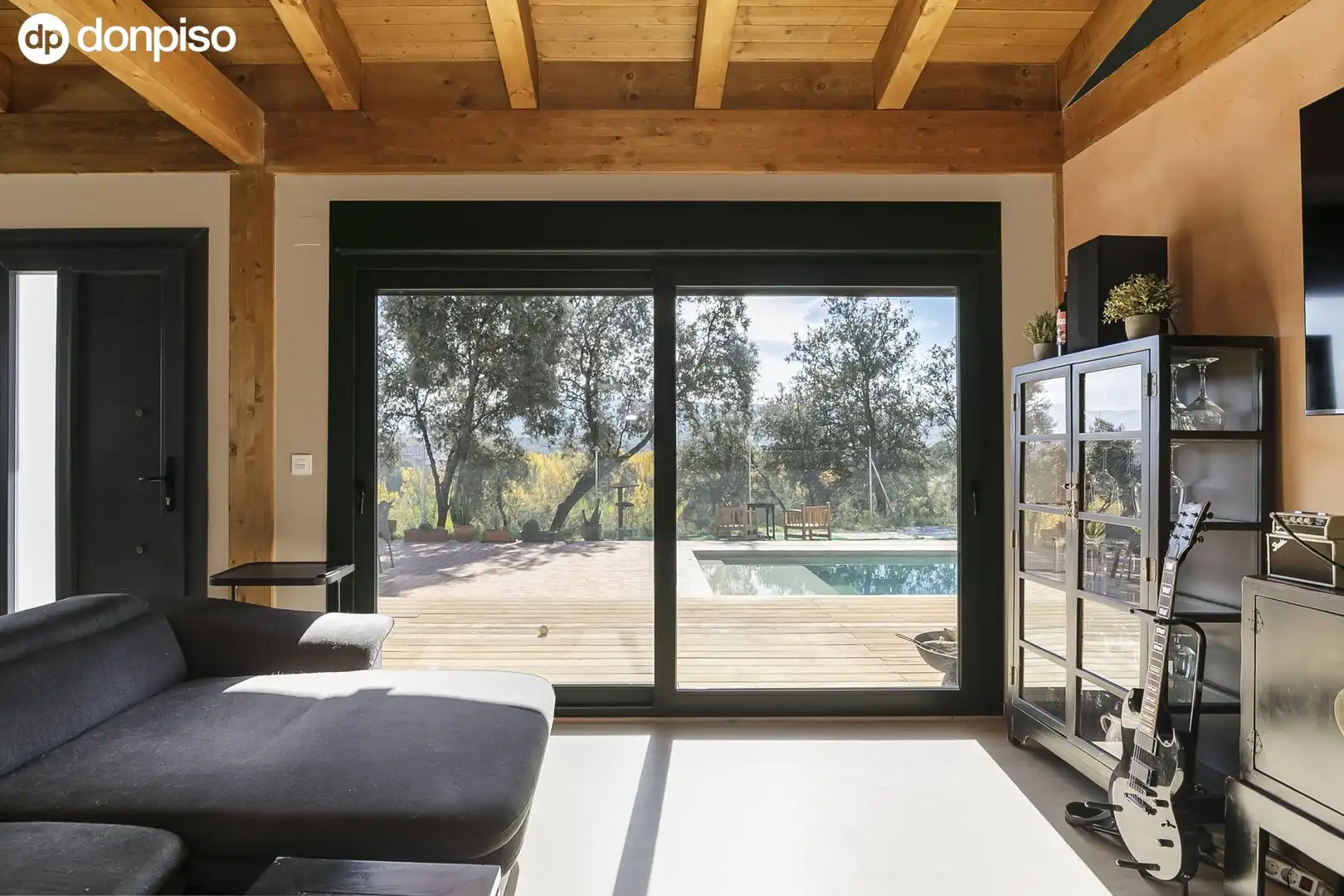 Sala de estar de Finca rústica en venta en Maracena con Calefacción, Jardín privado y Terraza
