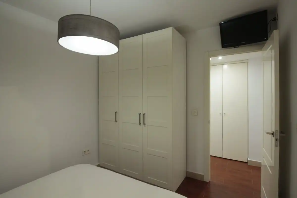 Habitación de Apartamento de alquiler en Sevilla con Aire acondicionado, Calefacción y Amueblado