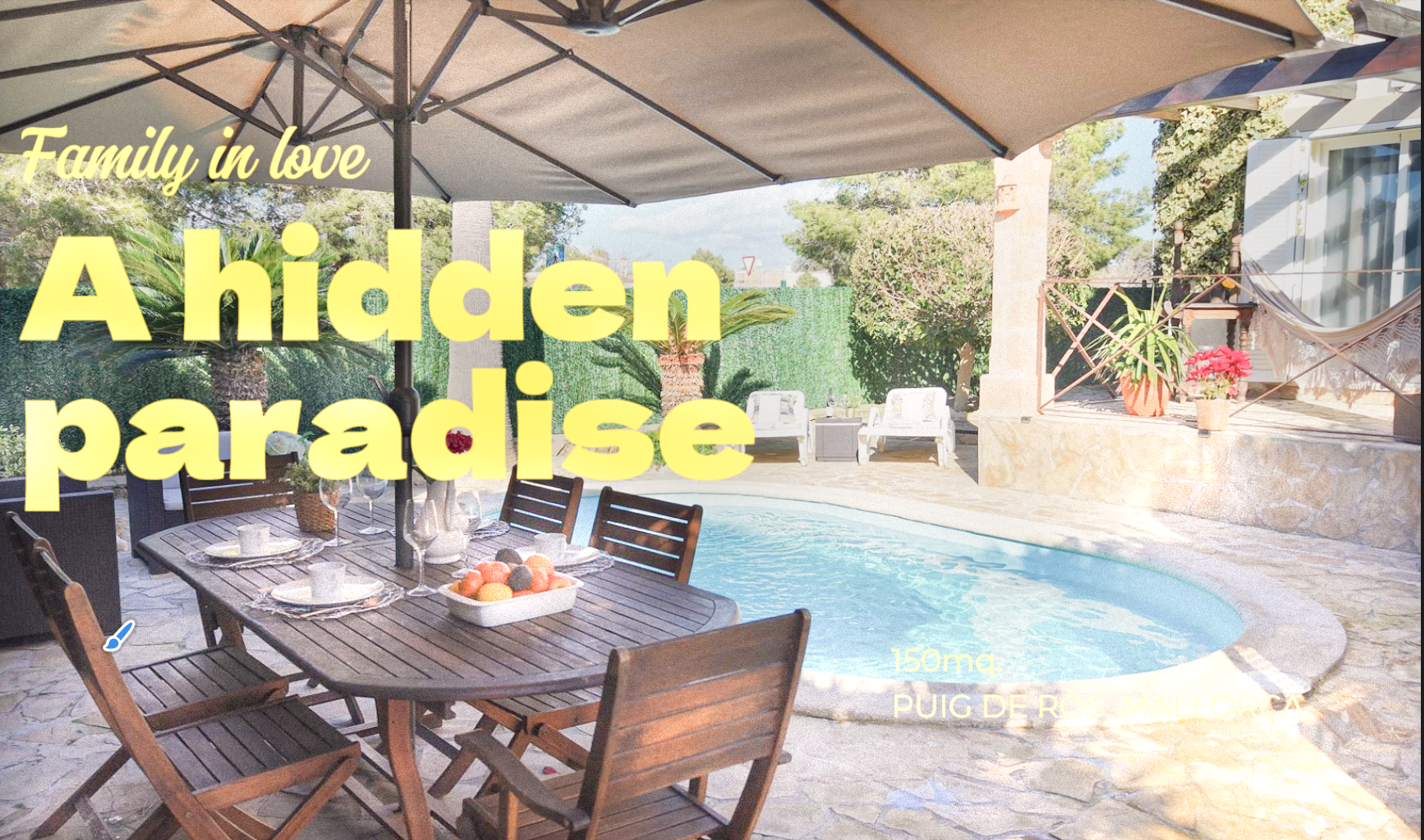 Garden of Single-family semi-detached for sale in Llucmajor  with Air Conditioner, Heating and Private garden