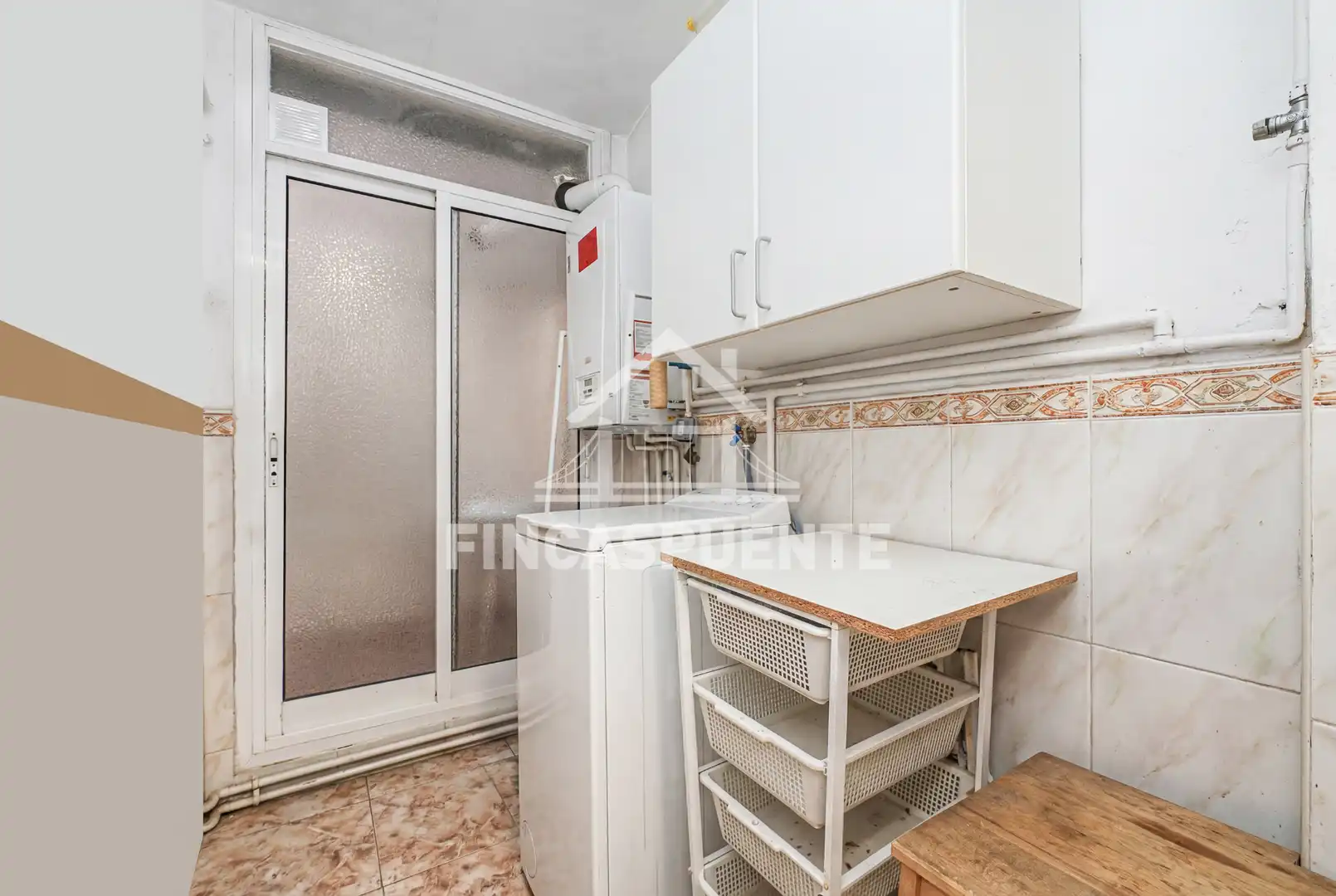 Küche von Wohnung zum Verkauf in Barcelona mit Klimaanlage, Heizung und Parkett