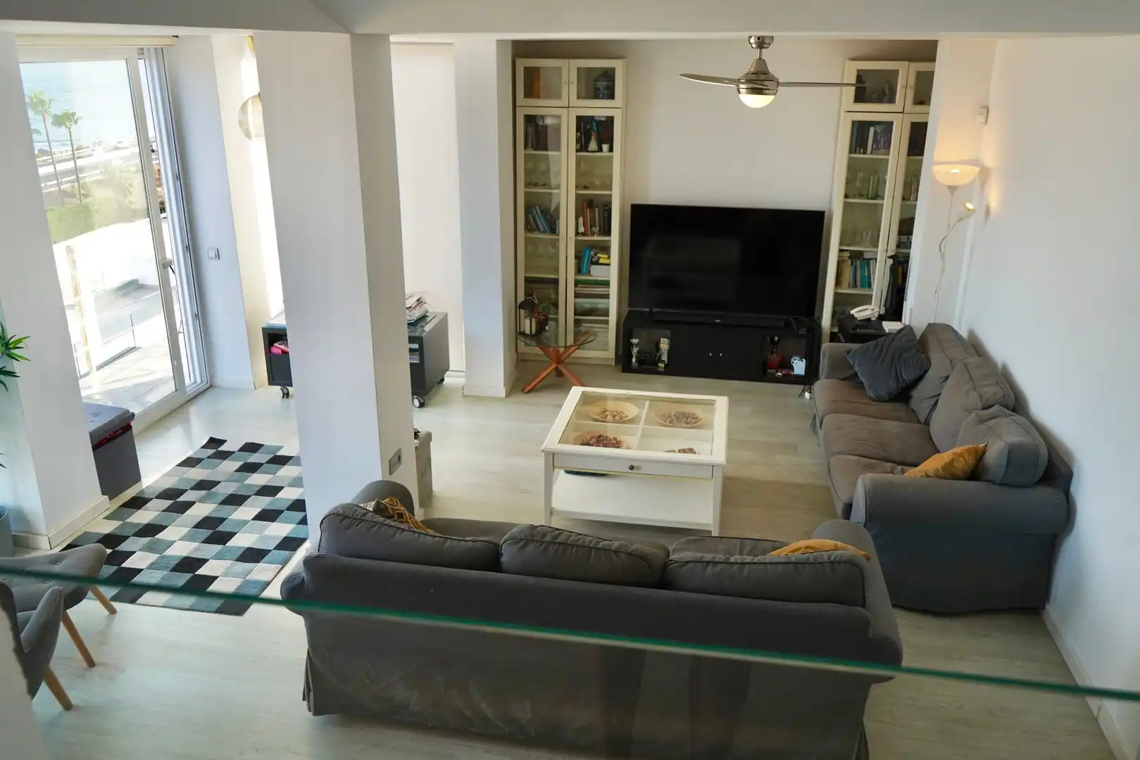 Sala de estar de Casa o chalet en venta en Mijas con Amueblado