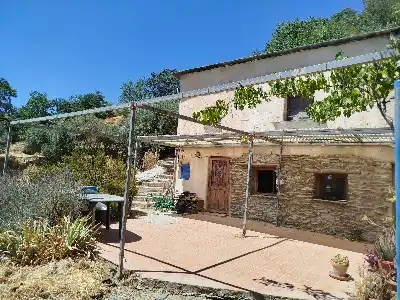 Jardí de Finca rústica en venda en Alpujarra de la Sierra amb Calefacció, Jardí privat i Moblat
