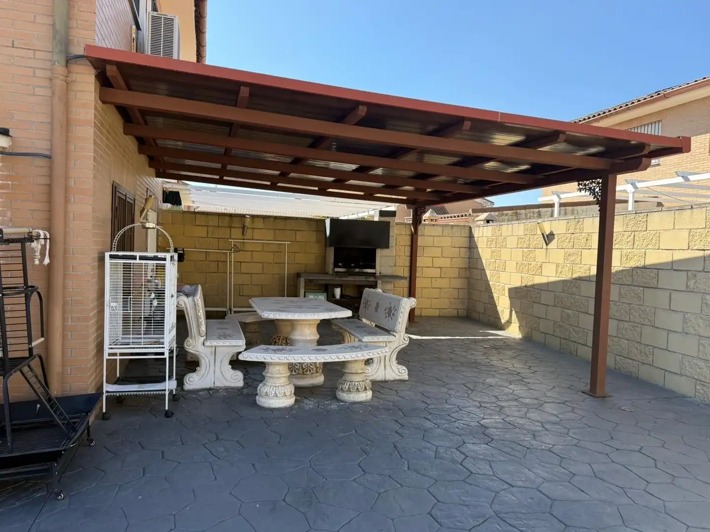 Terraza de Casa o chalet en venta en Camarena con Aire acondicionado, Calefacción y Jardín privado