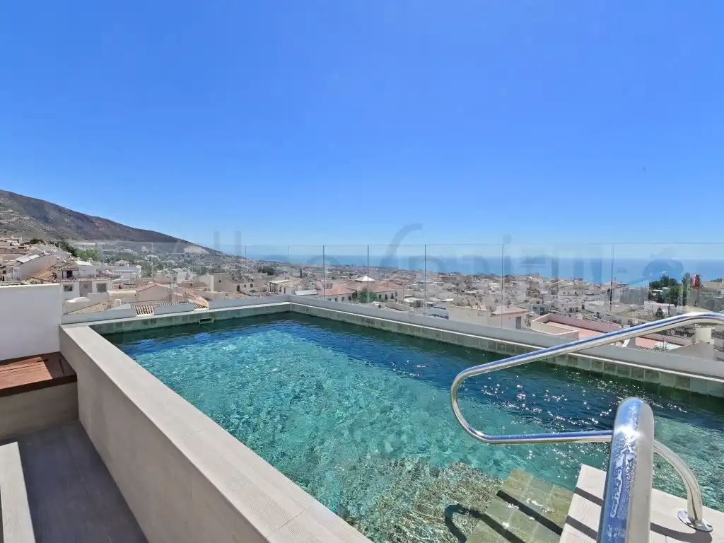 Piscina de Apartament de lloguer en Benalmádena