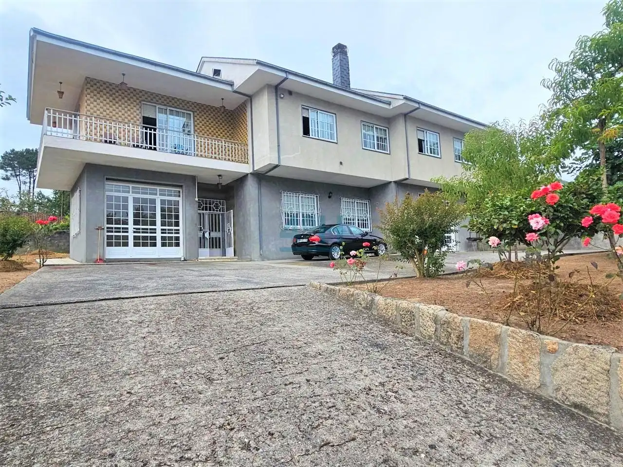 Vista exterior de Casa o xalet en venda en Maside amb Jardí privat i Balcó