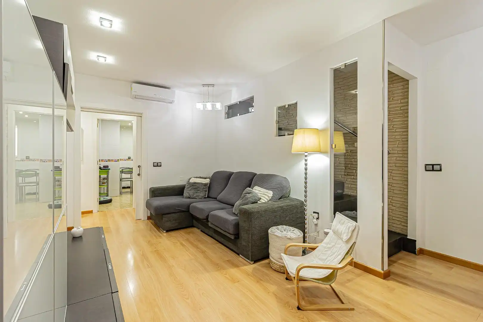 Sala de estar de Piso en venta en Cartagena con Aire acondicionado, Terraza y Trastero