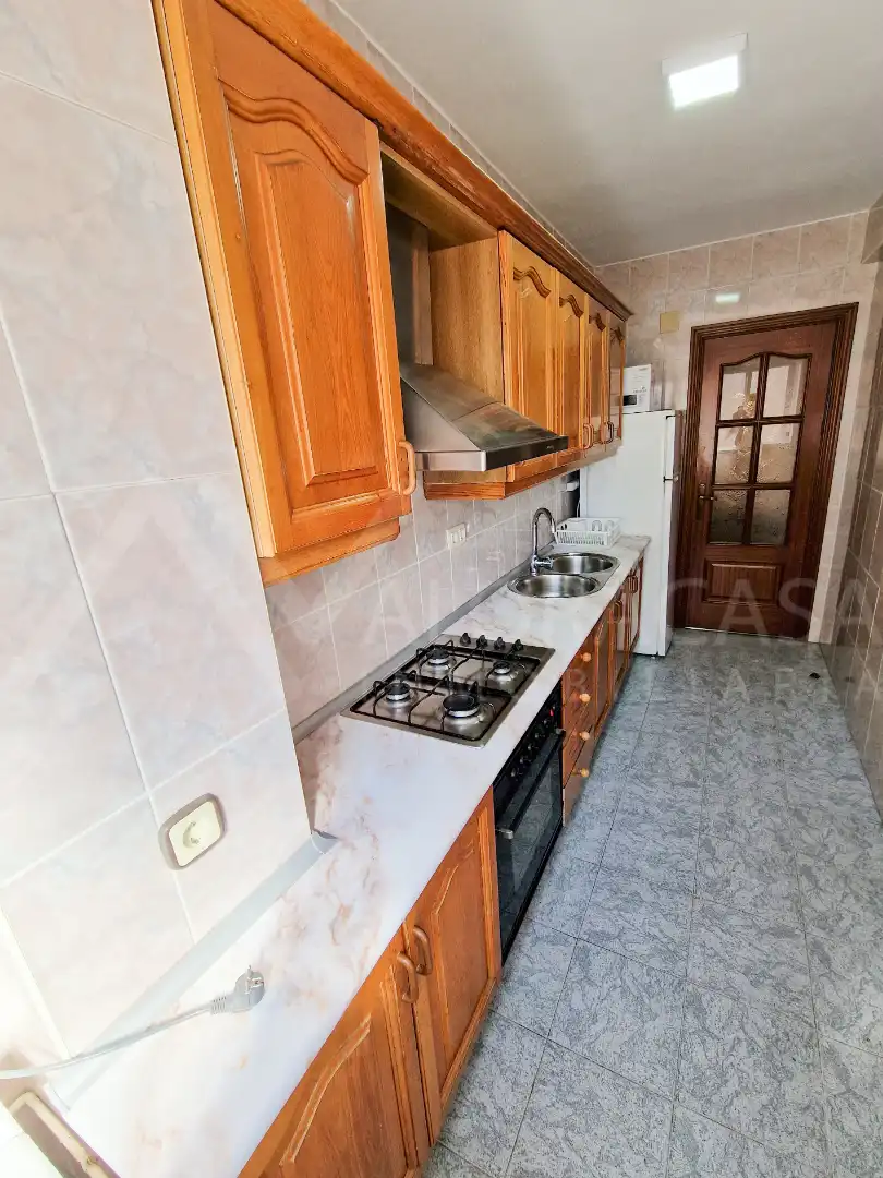Kitchen of Flat for rent in Málaga  with Air Conditioner, Terrace and Furnished