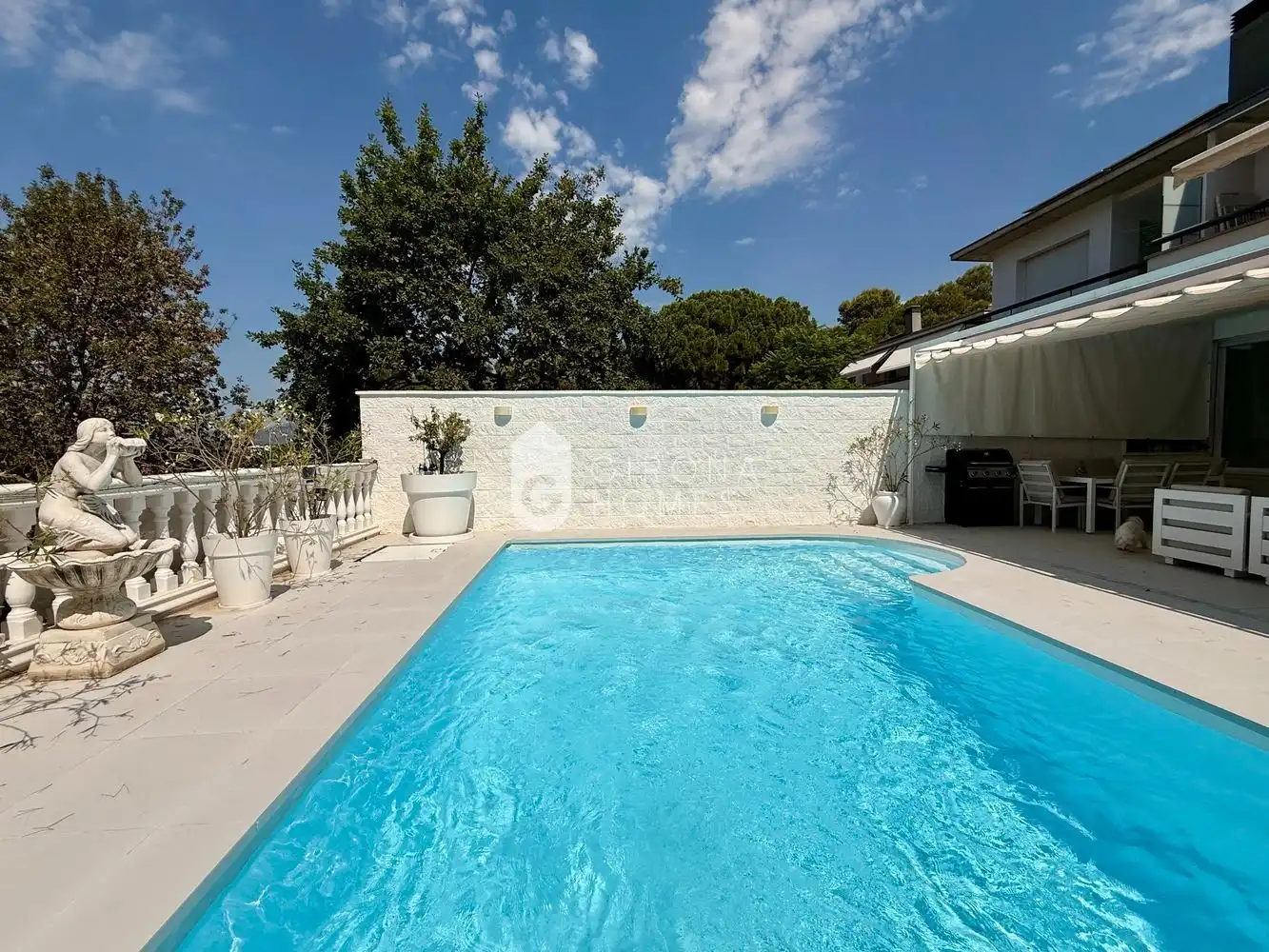 Piscina de Casa adosada en venta en Girona con Aire acondicionado, Calefacción y Terraza
