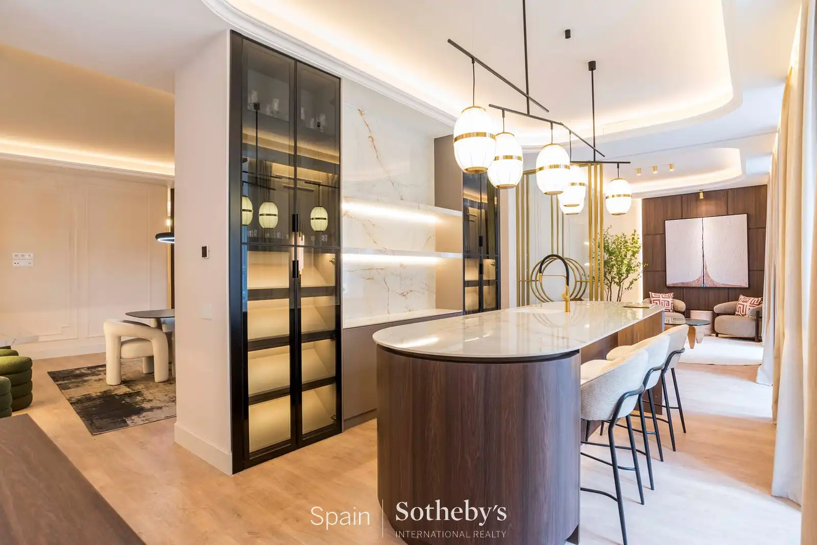 Kitchen of Apartments for sale in  Madrid Capital  with Air Conditioner and Terrace
