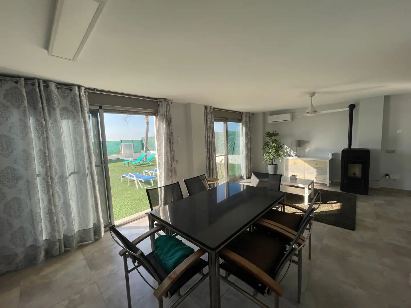 Comedor de Casa o chalet en venta en Burriana / Borriana con Aire acondicionado, Jardín privado y Trastero