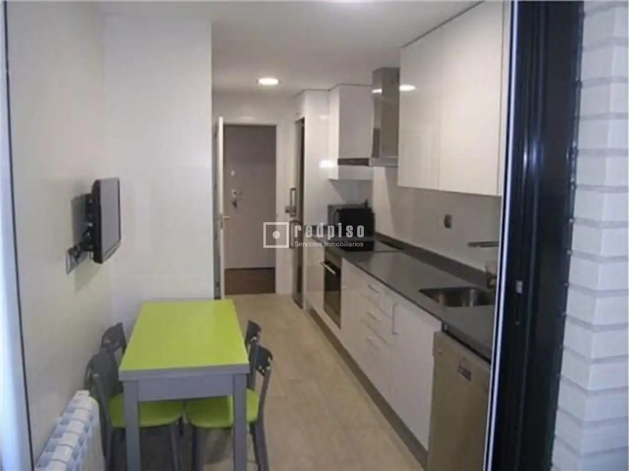 Kitchen of Flat for rent in Pinto  with Air Conditioner, Heating and Private garden