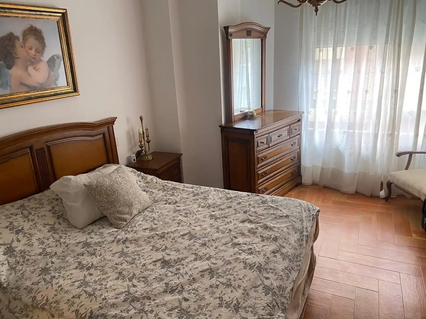 Bedroom of Flat for sale in Ciudad Real  with Heating, Terrace and Storage room