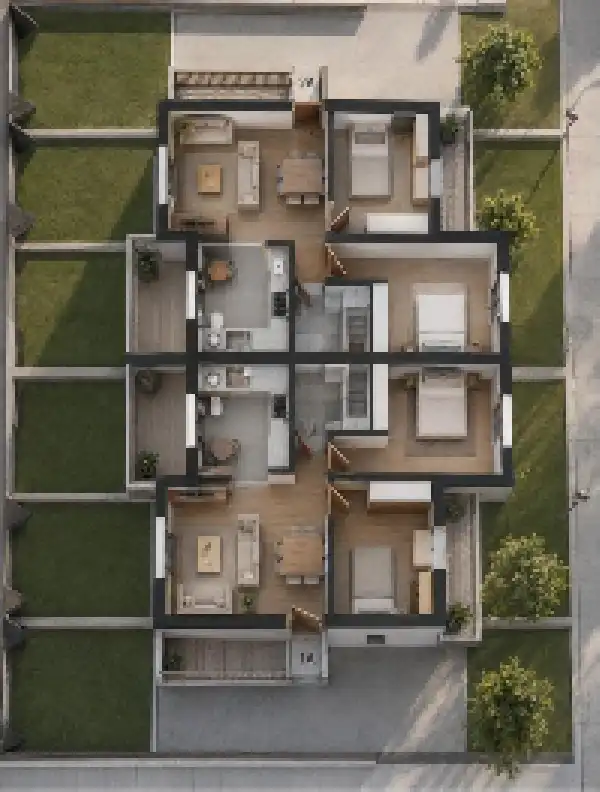 Casa bifamiliare con terrazza in vendita a Centro, imagen 7