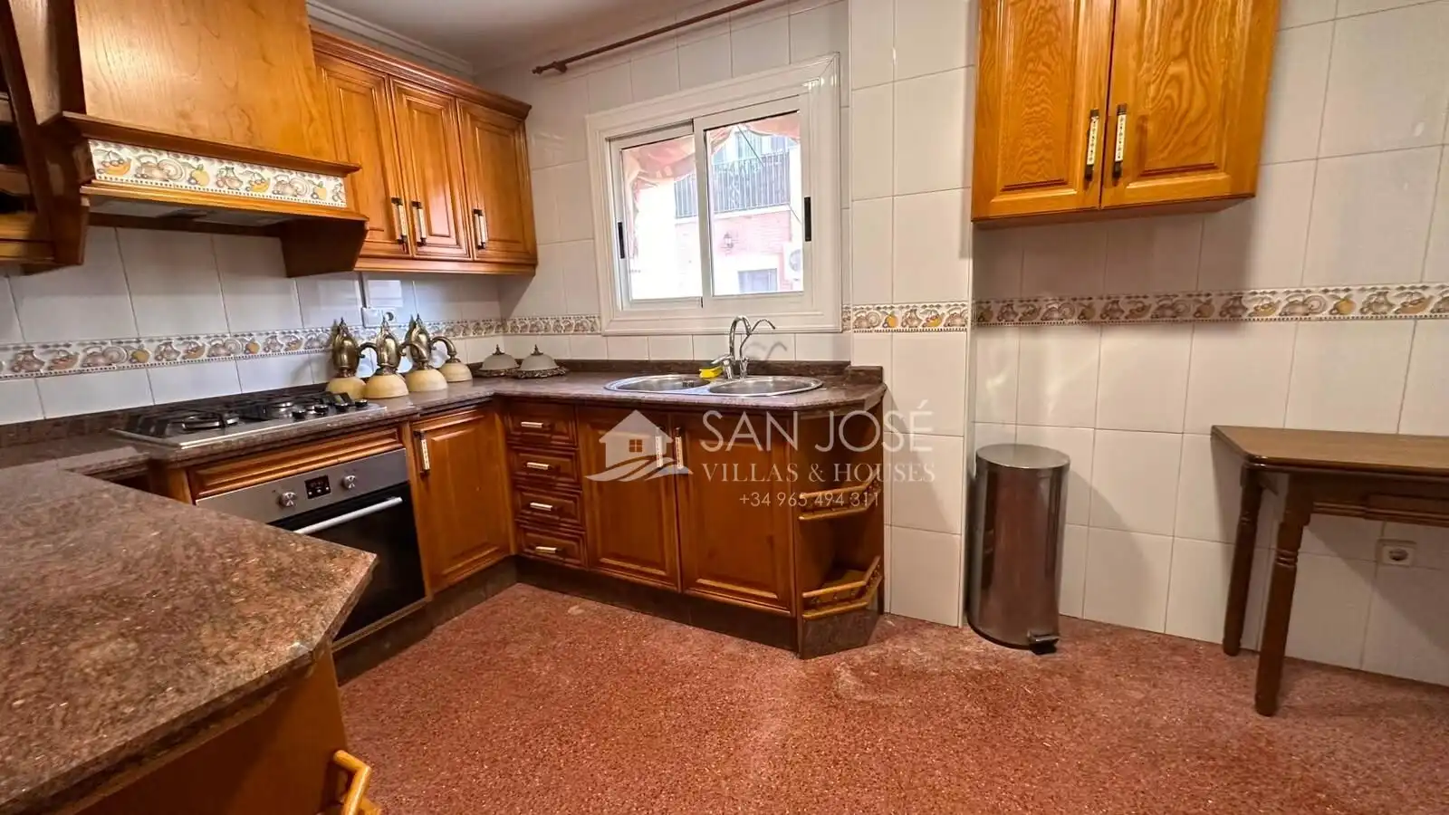 Cuina de Casa o xalet en venda en Aspe amb Aire condicionat i Balcó