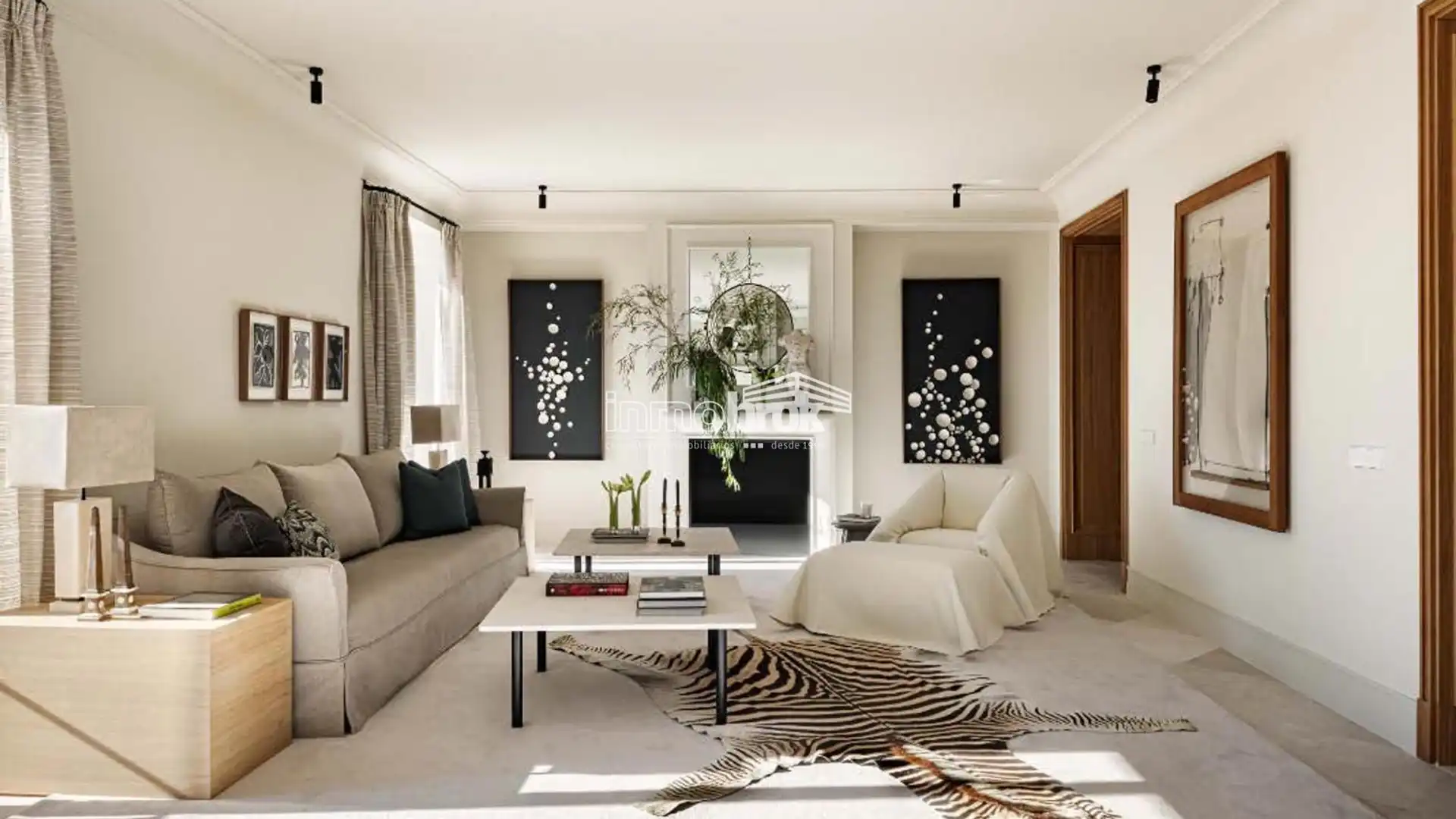 Wohnzimmer von Wohnung zum Verkauf in  Madrid Capital mit Heizung und Abstellraum