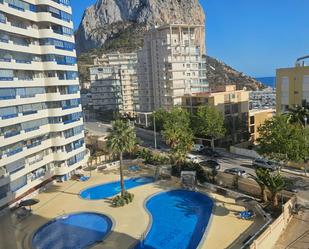 Exterior view of Flat for sale in Calpe / Calp  with Air Conditioner, Heating and Furnished