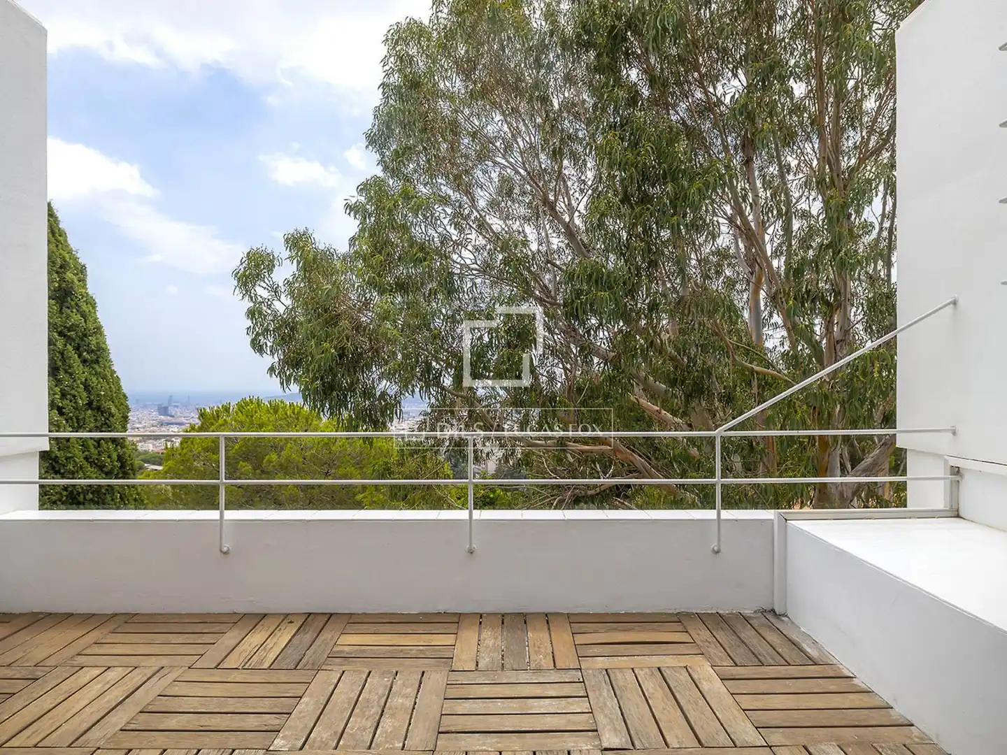Terraza de Casa o chalet de alquiler en Barcelona con Aire acondicionado, Calefacción y Parquet