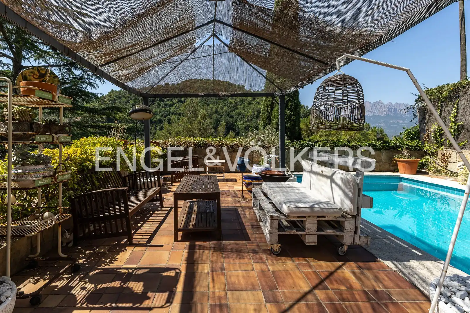 Terraza de Casa o chalet en venta en Castellbell i el Vilar con Calefacción