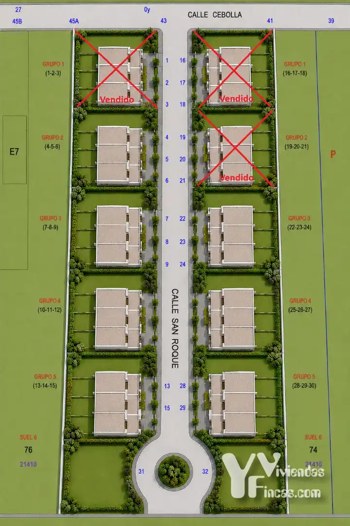 Residencial en venda en Erustes