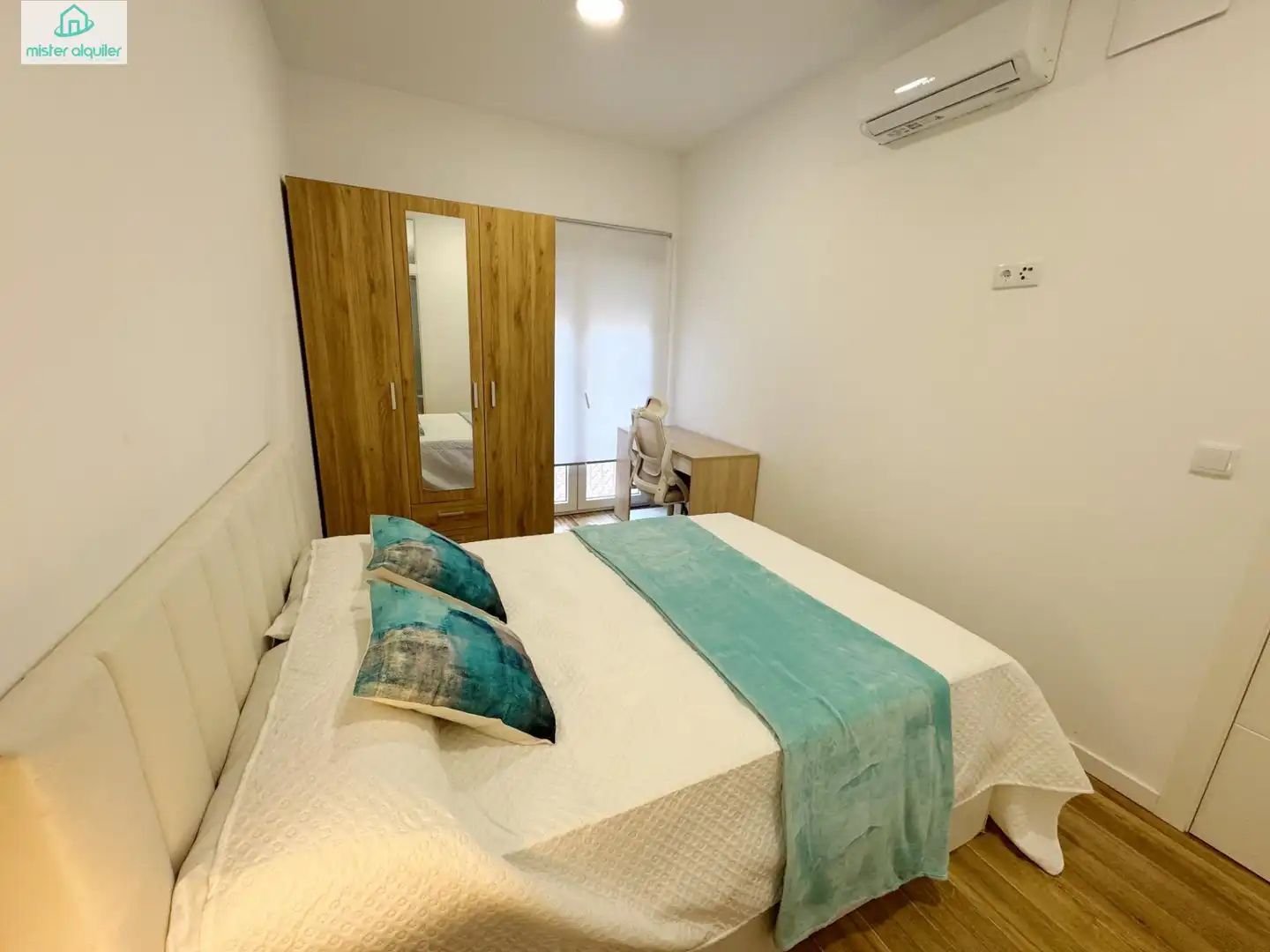 Habitación de Planta baja de alquiler en San Vicente del Raspeig / Sant Vicent del Raspeig con Aire acondicionado, Calefacción y Amueblado