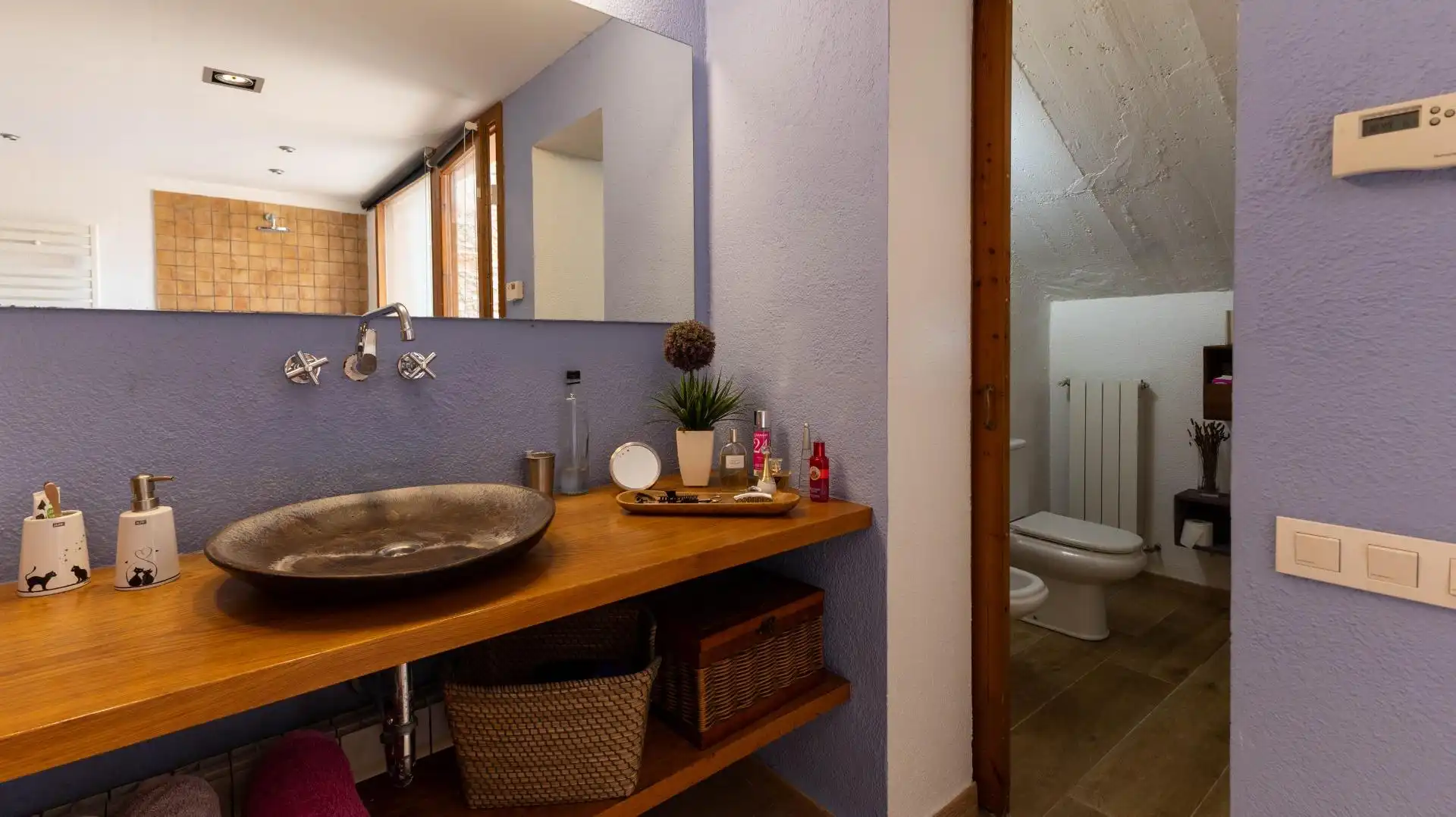 Baño de Finca rústica en venta en El Bruc con Calefacción y Terraza