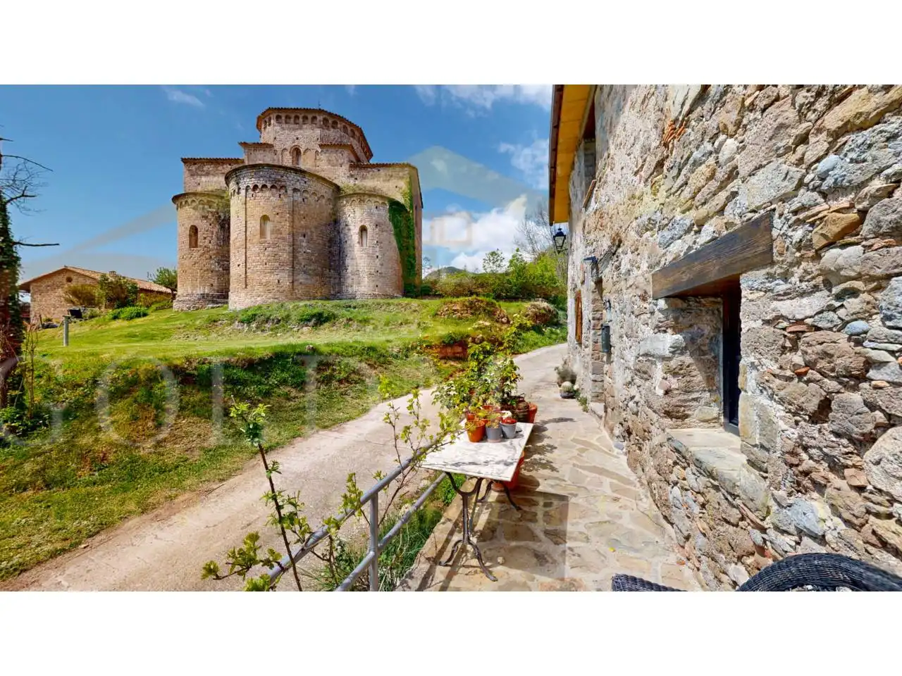 Vista exterior de Finca rústica en venta en Sant Jaume de Frontanyà con Calefacción y Jardín privado