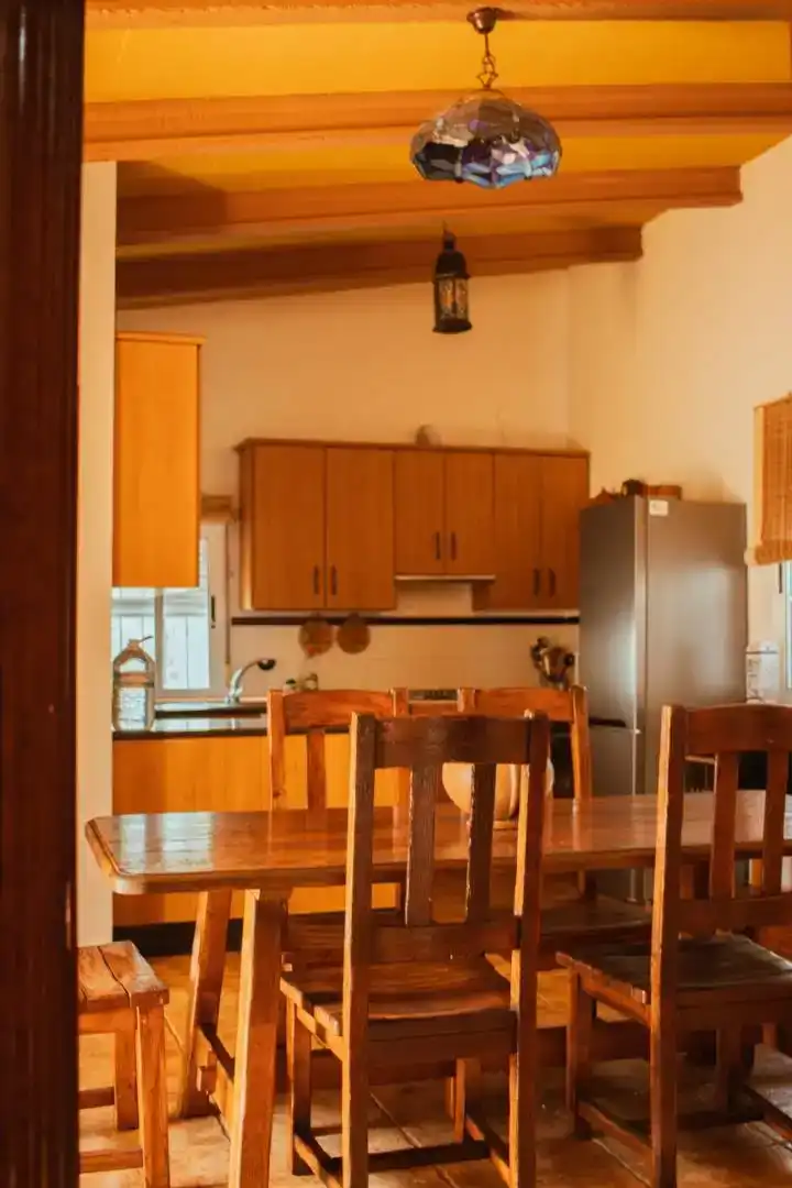 Cuina de Casa o xalet en venda en Jerez de los Caballeros amb Aire condicionat, Jardí privat i Traster